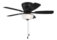 Craftmade - WHL42FB5C1 - 42" Ceiling Fan - Wheeler 42 2-Light Bowl - Flat Black