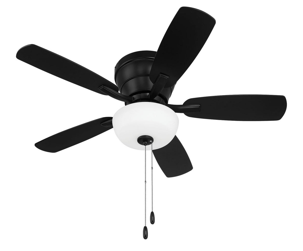 Craftmade - WHL42FB5C1 - 42" Ceiling Fan - Wheeler 42 2-Light Bowl - Flat Black