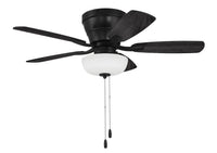 Craftmade - WHL42FB5C1 - 42" Ceiling Fan - Wheeler 42 2-Light Bowl - Flat Black