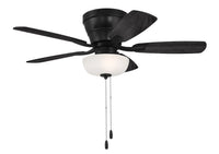 Craftmade - WHL42FB5C1 - 42" Ceiling Fan - Wheeler 42 2-Light Bowl - Flat Black