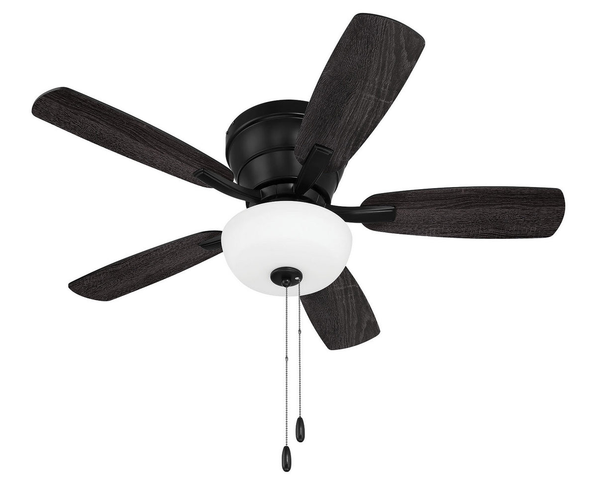 Craftmade - WHL42FB5C1 - 42" Ceiling Fan - Wheeler 42 2-Light Bowl - Flat Black