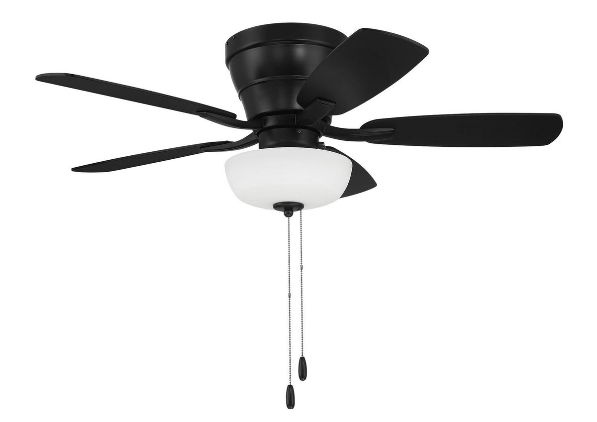 Craftmade - WHL42FB5C1 - 42" Ceiling Fan - Wheeler 42 2-Light Bowl - Flat Black