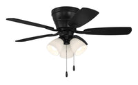 Craftmade - WHL42FB5C3 - 42" Ceiling Fan - Wheeler 42 3-Light - Flat Black