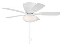 Craftmade - WHL42W5C1 - 42" Ceiling Fan - Wheeler 42 2-Light Bowl - White