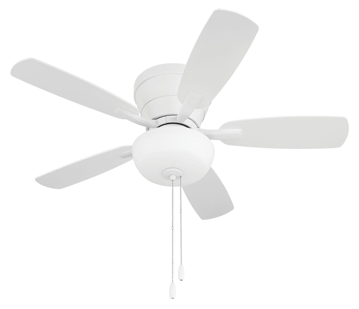Craftmade - WHL42W5C1 - 42" Ceiling Fan - Wheeler 42 2-Light Bowl - White