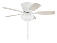 Craftmade - WHL42W5C1 - 42" Ceiling Fan - Wheeler 42 2-Light Bowl - White