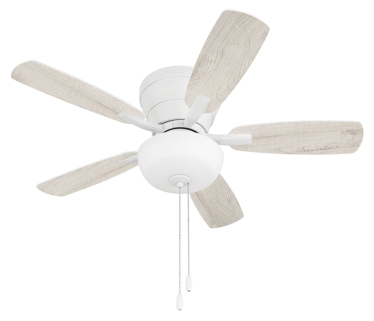 Craftmade - WHL42W5C1 - 42" Ceiling Fan - Wheeler 42 2-Light Bowl - White