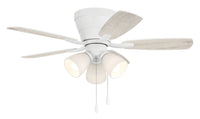 Craftmade - WHL42W5C3 - 42" Ceiling Fan - Wheeler 42 3-Light - White