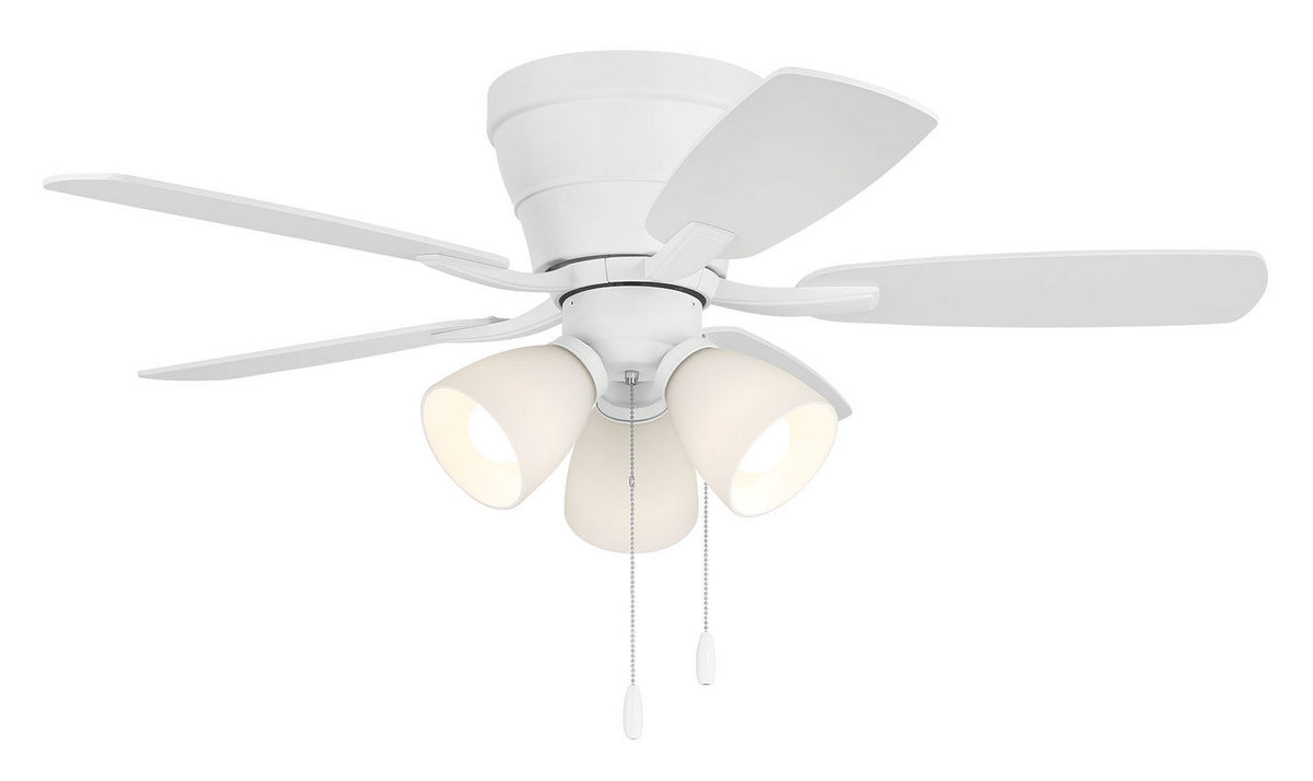 Craftmade - WHL42W5C3 - 42" Ceiling Fan - Wheeler 42 3-Light - White