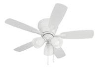 Craftmade - WHL42W5C3 - 42" Ceiling Fan - Wheeler 42 3-Light - White