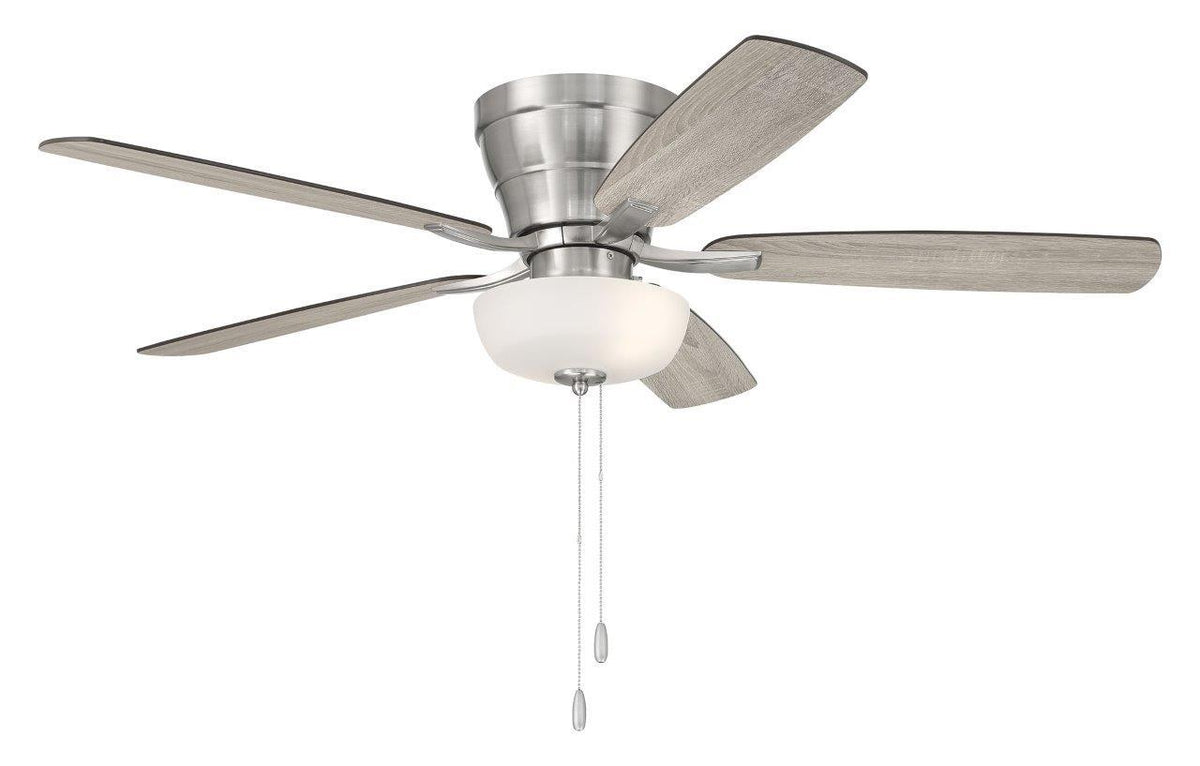 Craftmade - WHL52BNK5C1 - 52" Ceiling Fan - Wheeler 52 2-Light Bowl - Brushed Polished Nickel