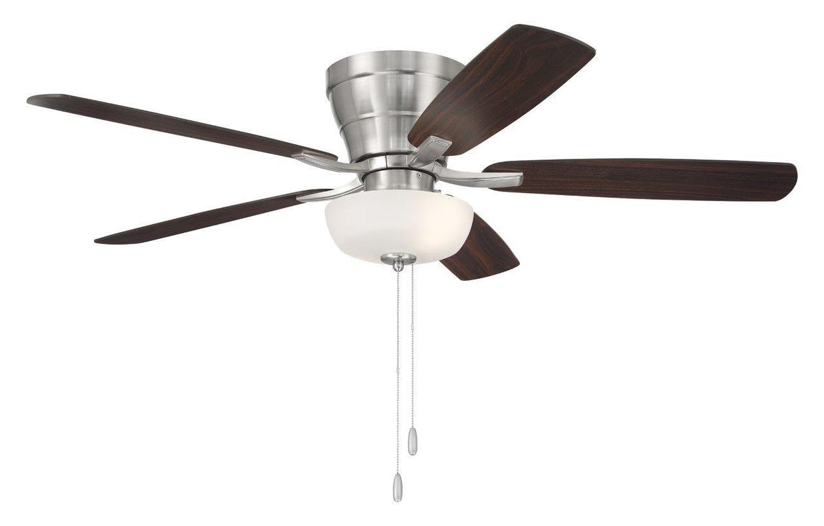 Craftmade - WHL52BNK5C1 - 52" Ceiling Fan - Wheeler 52 2-Light Bowl - Brushed Polished Nickel