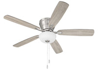 Craftmade - WHL52BNK5C1 - 52" Ceiling Fan - Wheeler 52 2-Light Bowl - Brushed Polished Nickel