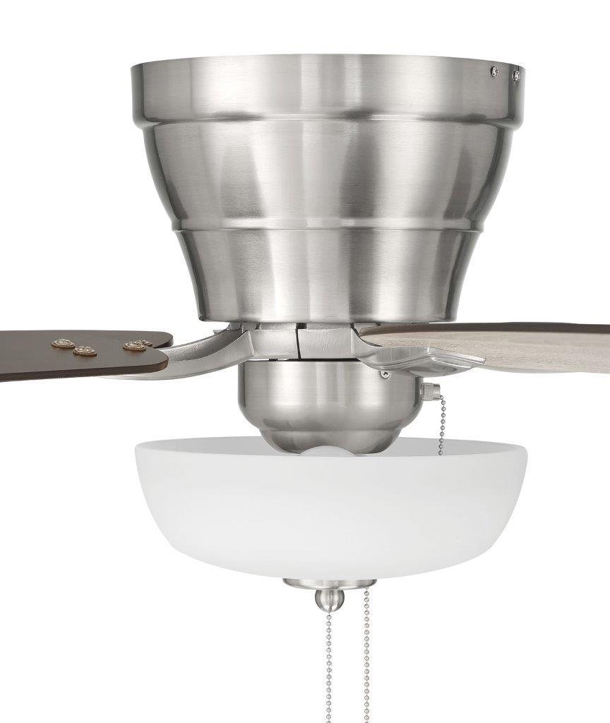 Craftmade - WHL52BNK5C1 - 52" Ceiling Fan - Wheeler 52 2-Light Bowl - Brushed Polished Nickel