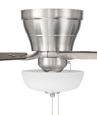 Craftmade - WHL52BNK5C1 - 52" Ceiling Fan - Wheeler 52 2-Light Bowl - Brushed Polished Nickel