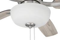 Craftmade - WHL52BNK5C1 - 52" Ceiling Fan - Wheeler 52 2-Light Bowl - Brushed Polished Nickel