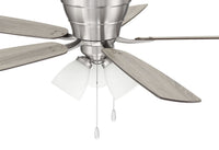 Craftmade - WHL52BNK5C3 - 52" Ceiling Fan - Wheeler 52 3-Light - Brushed Polished Nickel