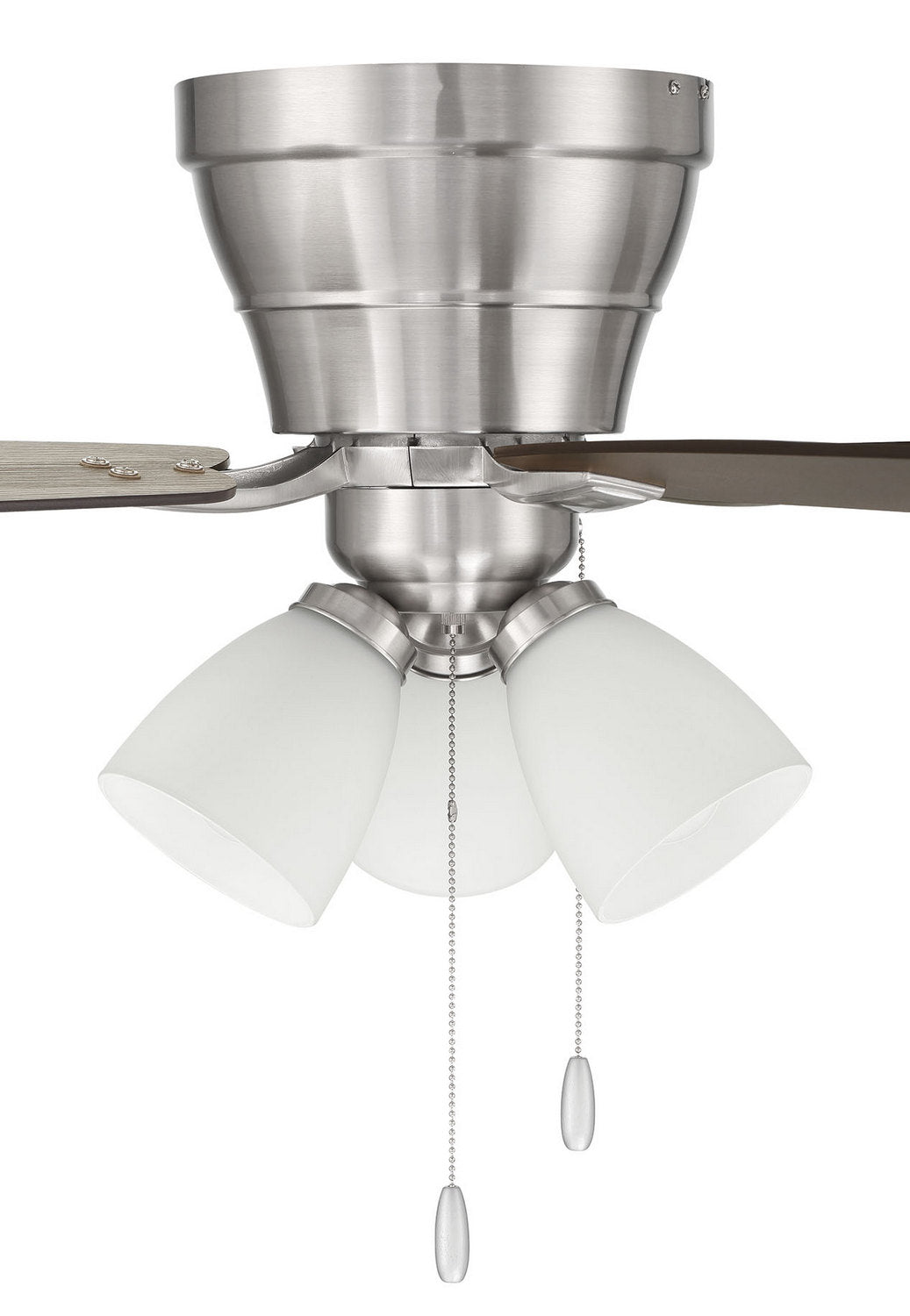 Craftmade - WHL52BNK5C3 - 52" Ceiling Fan - Wheeler 52 3-Light - Brushed Polished Nickel