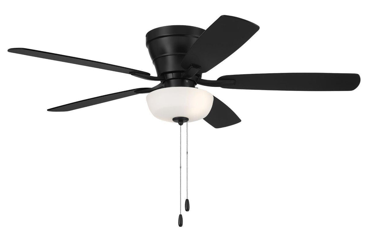 Craftmade - WHL52FB5C1 - 52" Ceiling Fan - Wheeler 52 2-Light Bowl - Flat Black