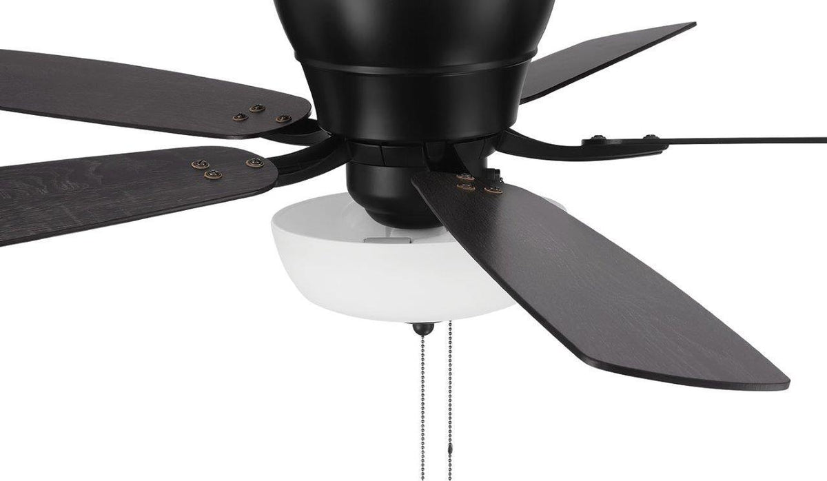 Craftmade - WHL52FB5C1 - 52" Ceiling Fan - Wheeler 52 2-Light Bowl - Flat Black