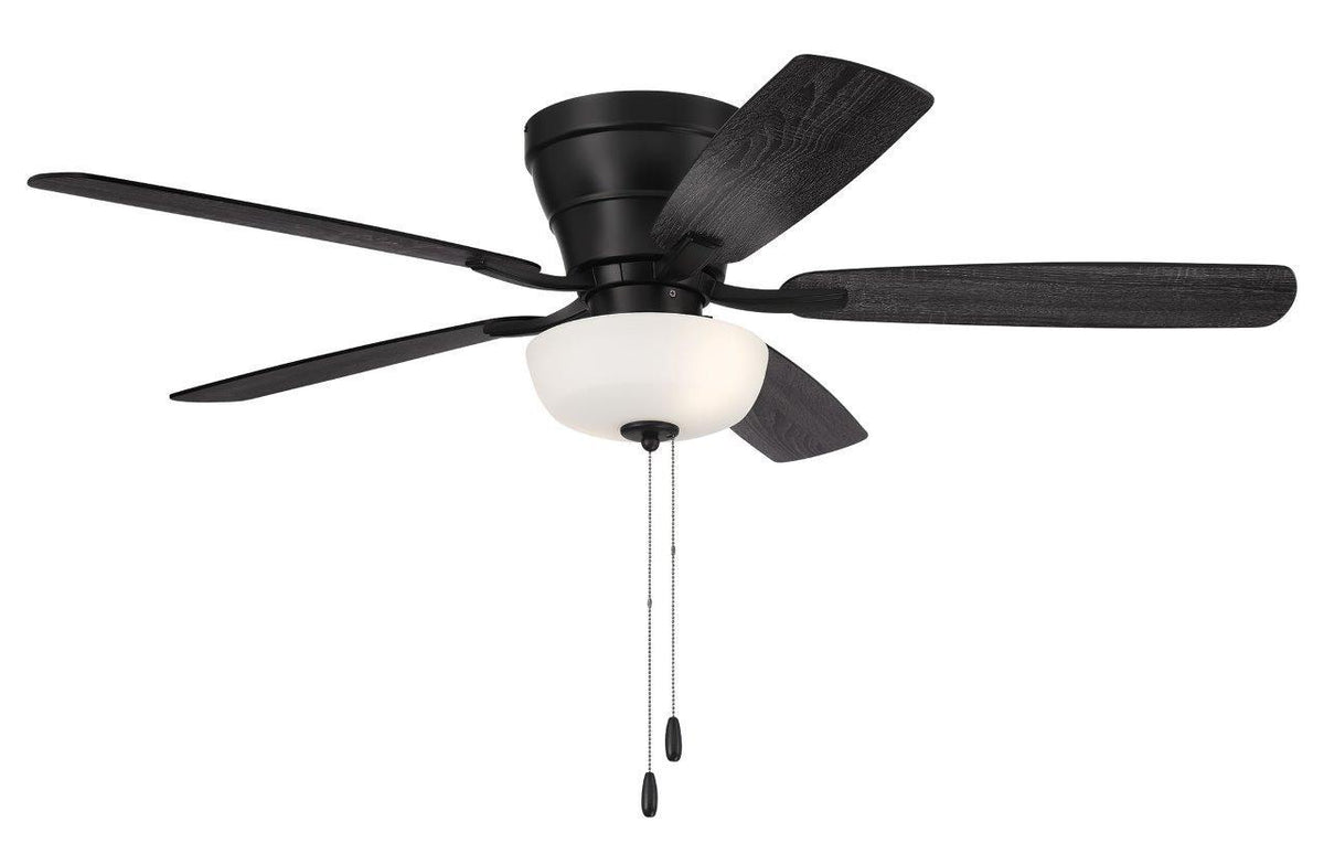 Craftmade - WHL52FB5C1 - 52" Ceiling Fan - Wheeler 52 2-Light Bowl - Flat Black