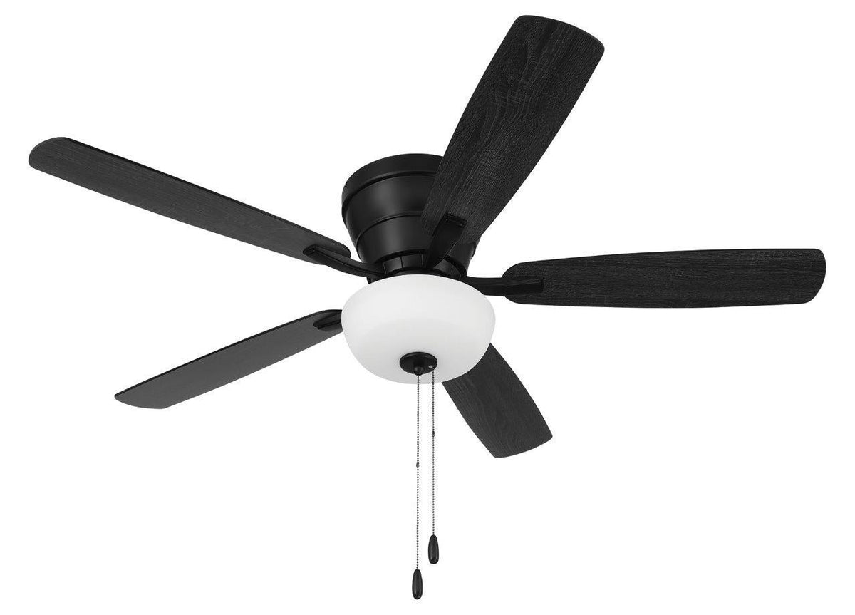 Craftmade - WHL52FB5C1 - 52" Ceiling Fan - Wheeler 52 2-Light Bowl - Flat Black