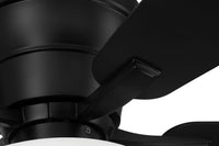 Craftmade - WHL52FB5C1 - 52" Ceiling Fan - Wheeler 52 2-Light Bowl - Flat Black