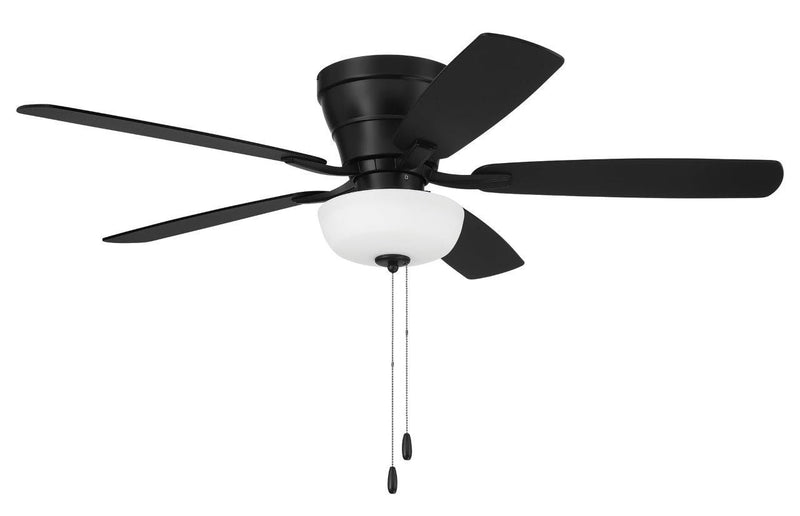 Craftmade - WHL52FB5C1 - 52"Ceiling Fan - Wheeler 52 2-Light Bowl - Flat Black