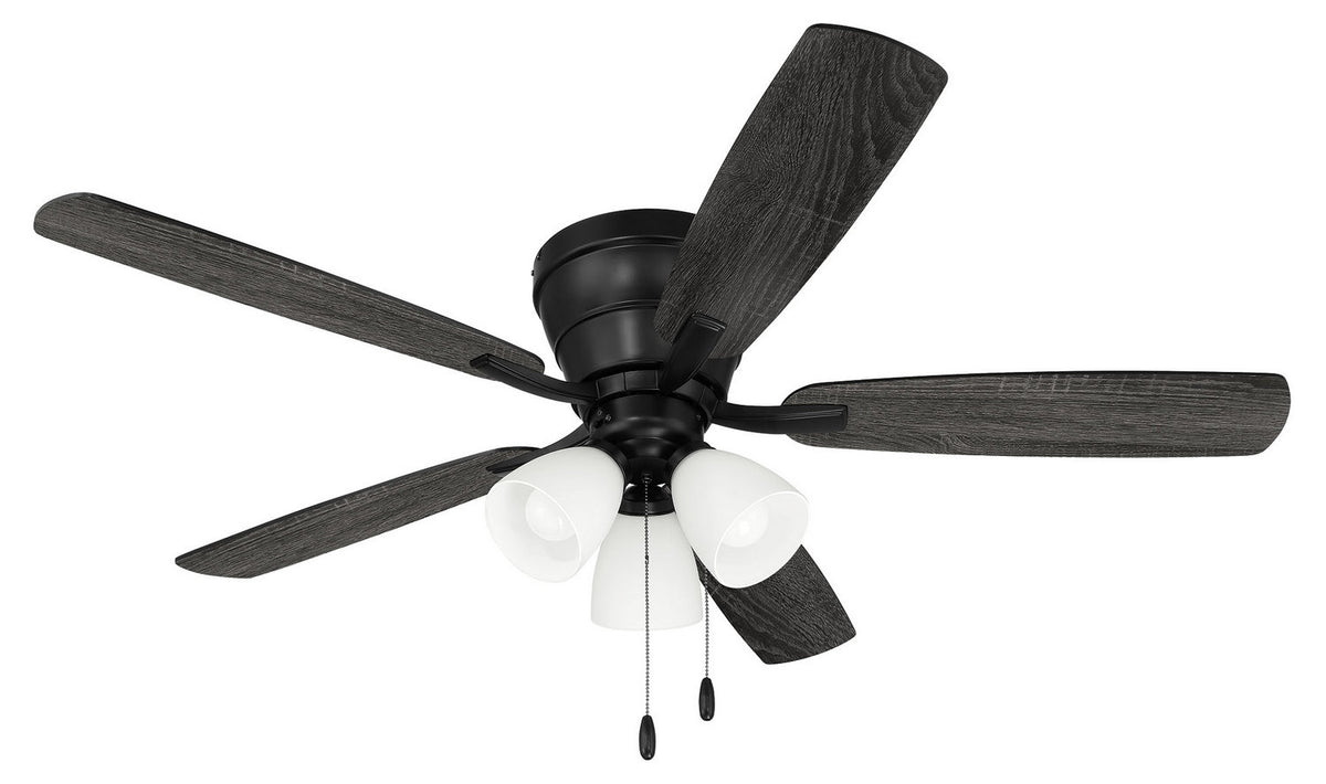 Craftmade - WHL52FB5C3 - 52" Ceiling Fan - Wheeler 52 3-Light - Flat Black