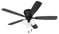 Craftmade - WHL52FB5C3 - 52" Ceiling Fan - Wheeler 52 3-Light - Flat Black