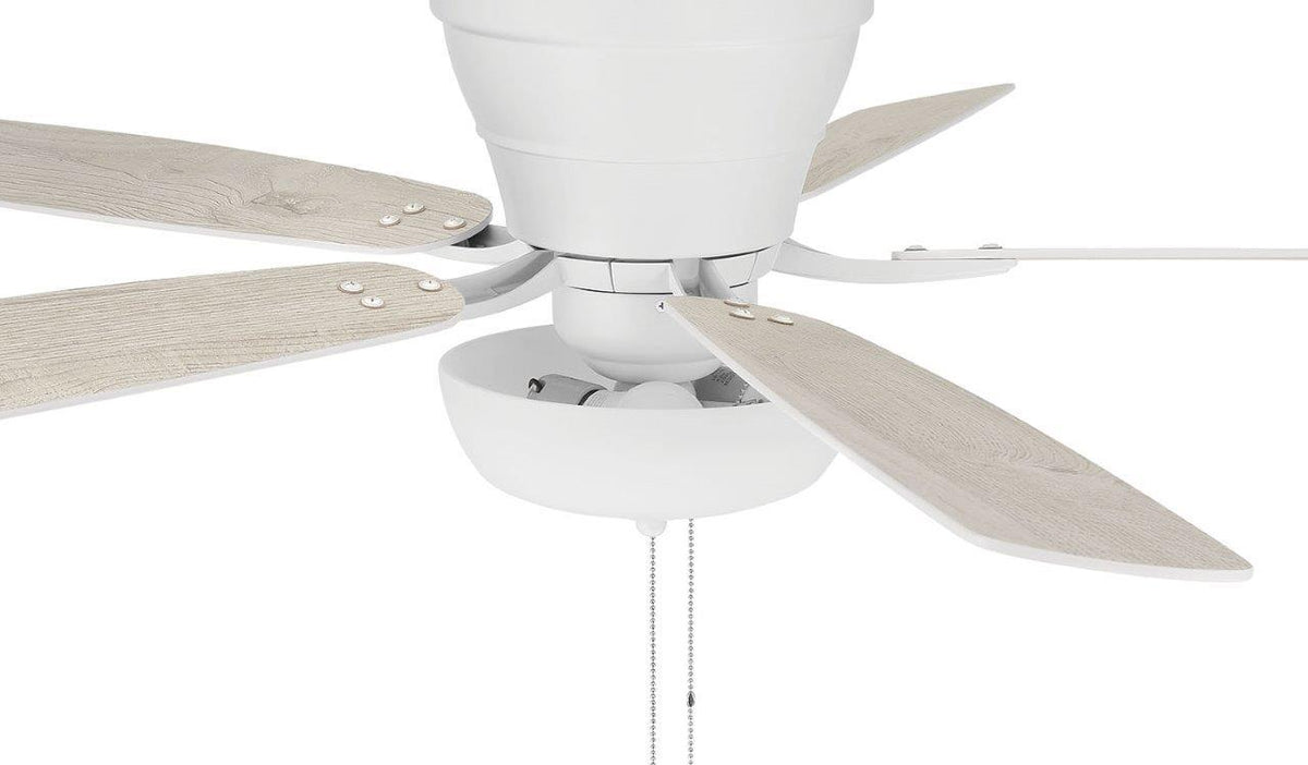Craftmade - WHL52W5C1 - 52" Ceiling Fan - Wheeler 52 2-Light Bowl - White
