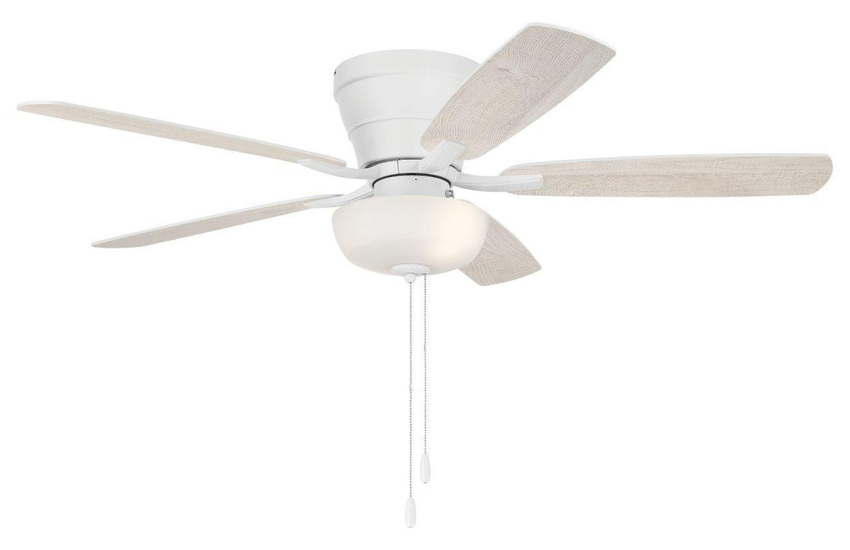 Craftmade - WHL52W5C1 - 52" Ceiling Fan - Wheeler 52 2-Light Bowl - White