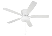 Craftmade - WHL52W5C1 - 52" Ceiling Fan - Wheeler 52 2-Light Bowl - White