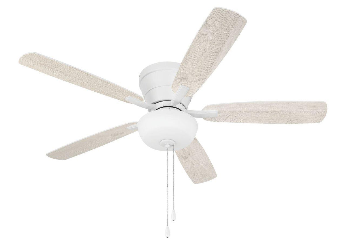 Craftmade - WHL52W5C1 - 52" Ceiling Fan - Wheeler 52 2-Light Bowl - White