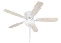 Craftmade - WHL52W5C1 - 52" Ceiling Fan - Wheeler 52 2-Light Bowl - White