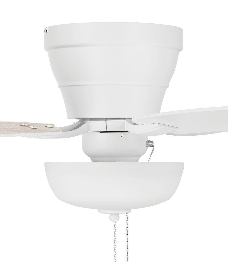 Craftmade - WHL52W5C1 - 52" Ceiling Fan - Wheeler 52 2-Light Bowl - White