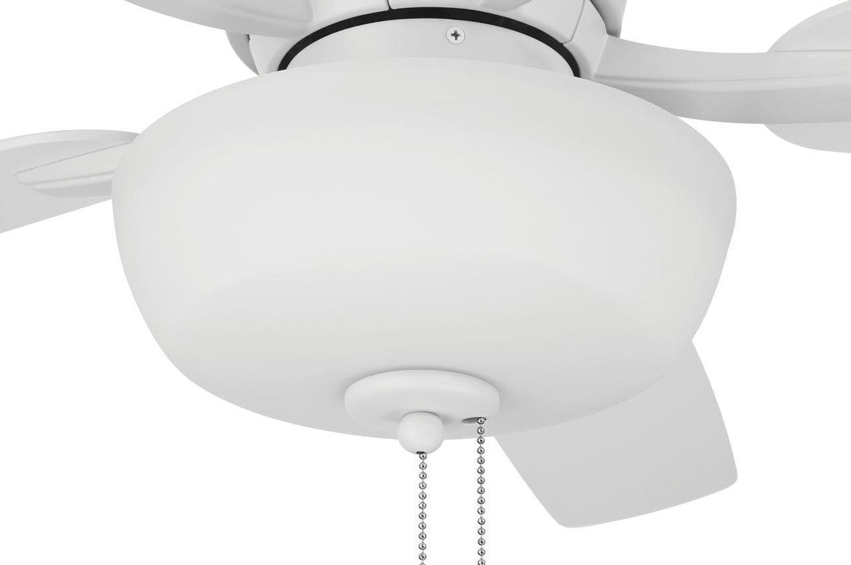 Craftmade - WHL52W5C1 - 52" Ceiling Fan - Wheeler 52 2-Light Bowl - White