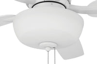 Craftmade - WHL52W5C1 - 52" Ceiling Fan - Wheeler 52 2-Light Bowl - White
