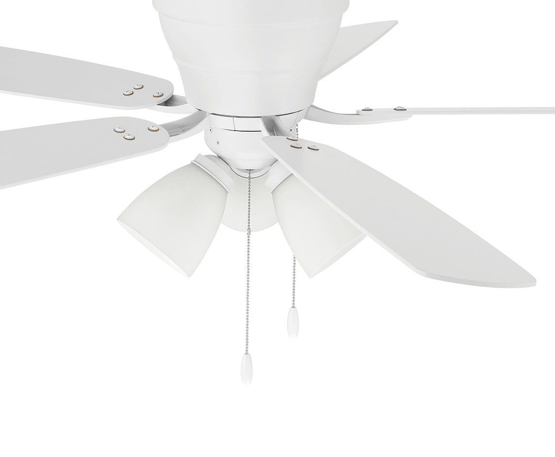 Craftmade - WHL52W5C3 - 52" Ceiling Fan - Wheeler 52 3-Light - White
