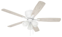 Craftmade - WHL52W5C3 - 52" Ceiling Fan - Wheeler 52 3-Light - White