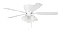 Craftmade - WHL52W5C3 - 52" Ceiling Fan - Wheeler 52 3-Light - White