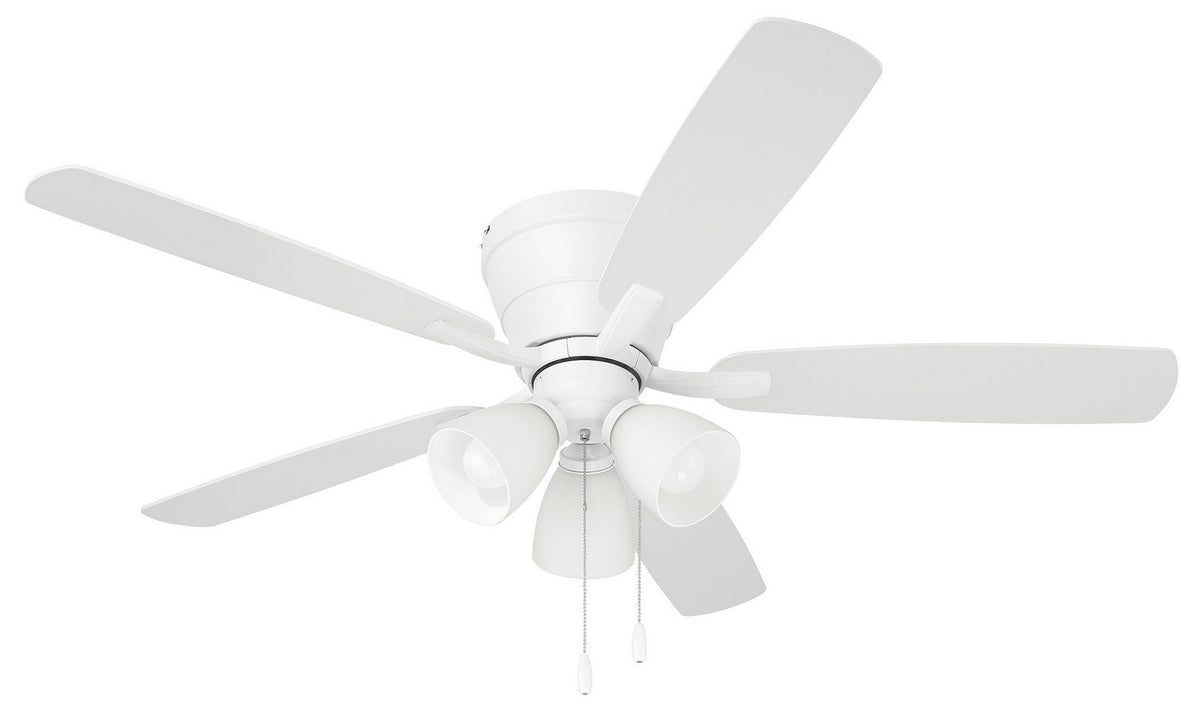Craftmade - WHL52W5C3 - 52" Ceiling Fan - Wheeler 52 3-Light - White