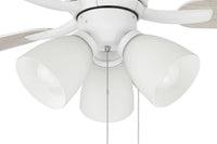 Craftmade - WHL52W5C3 - 52" Ceiling Fan - Wheeler 52 3-Light - White