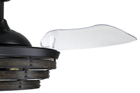 Craftmade - WHS42FBGW3 - 42" Ceiling Fan - Whiskey 42 Hidden Blades - Flat Black