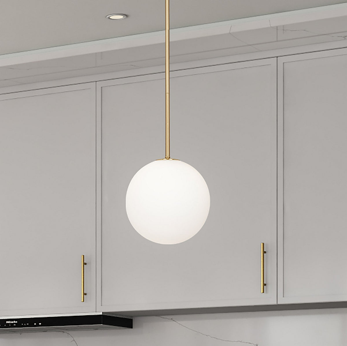 Artcraft - AC11761BR - One Light Pendant - Aurelia - Brass