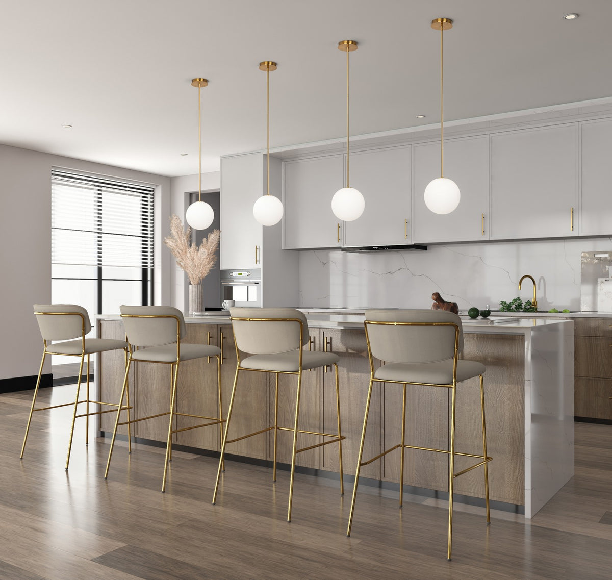 Artcraft - AC11761BR - One Light Pendant - Aurelia - Brass