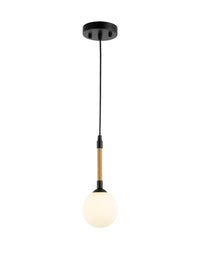Artcraft - AC11841BK - One Light Pendant - Capilano - Black