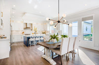 Artcraft - AC11846BK - Six Light Chandelier - Capilano - Black