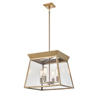 Artcraft - AC11852BB - Four Light Chandelier - Lucian - Brushed Brass