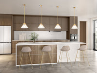 Artcraft - AC11911BR - One Light Pendant - Baltic - Brass and black